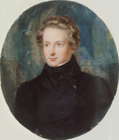 Ritratto di Victor Hugo 1802-1885, 1822 da Jean Alaux