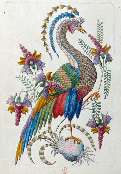 Uccello fantastico da Jean Antoine Fraisse
