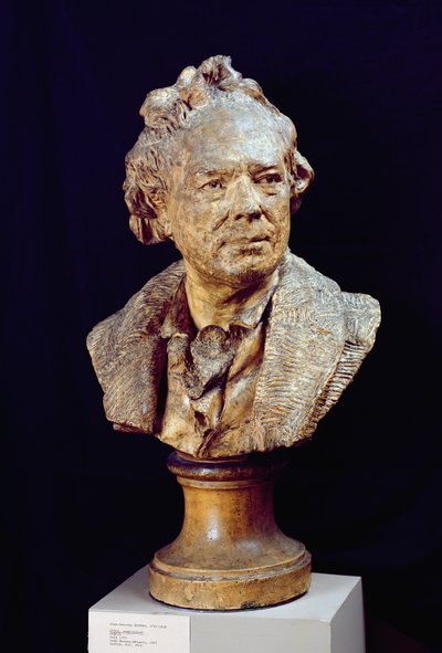 Busto di Christoph Wilibald von Gluck (1714-87) c.1775 da Jean Antoine Houdon
