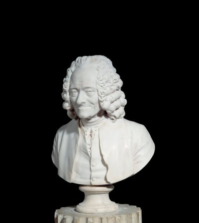 Busto di Voltaire da Jean Antoine Houdon