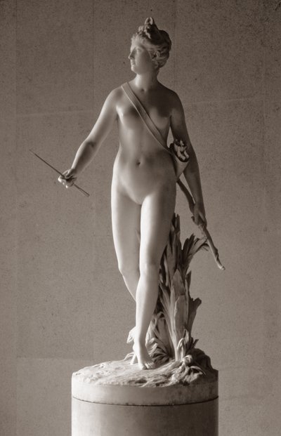 Diana la cacciatrice, 1780 da Jean Antoine Houdon