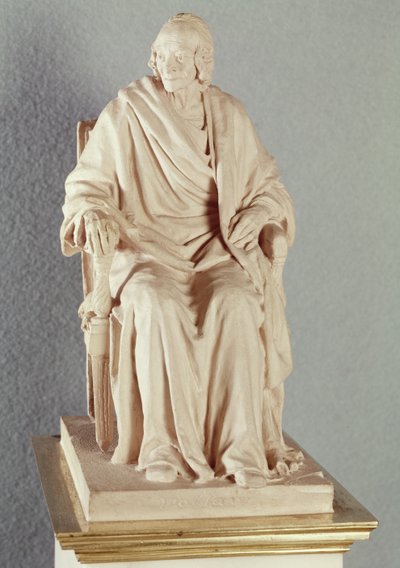 Francois Marie Arouet Voltaire (1694-1778) 1778 da Jean Antoine Houdon