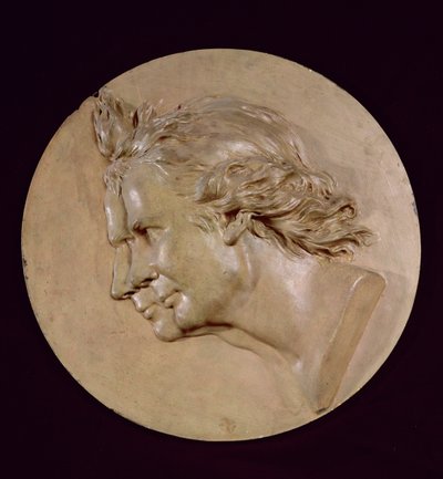 Medaglione raffigurante Joseph (1740-1810) ed Etienne Montgolfier (1745-99) da Jean Antoine Houdon