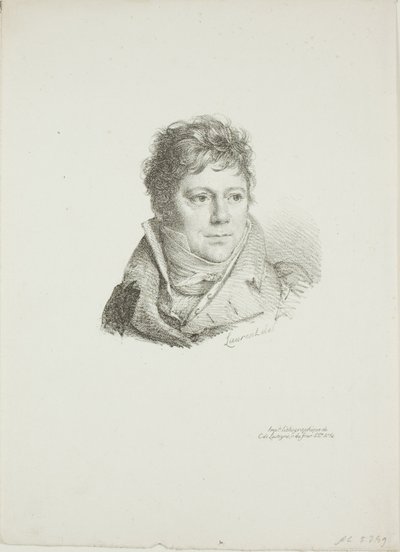 Ritratto di M. Chenard da Jean Antoine Laurent