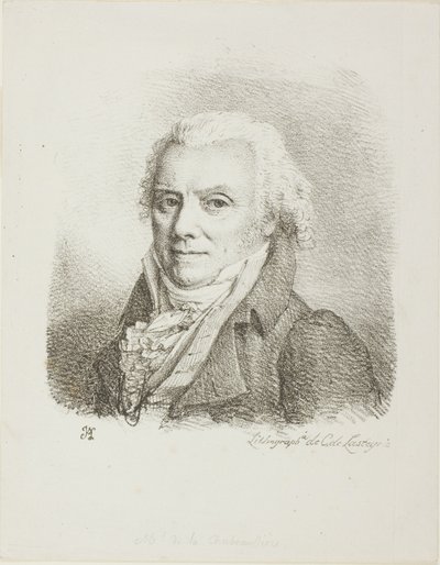 Autoritratto in un Cappotto di Stoffa Scura da Jean Antoine Laurent