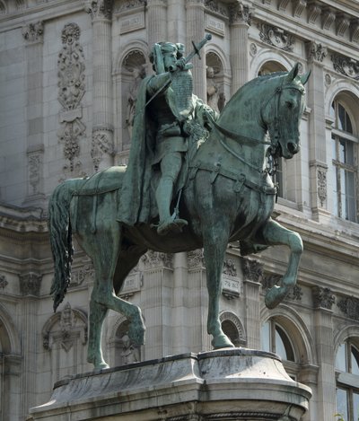 Statua equestre del prevosto dei mercanti di Parigi Etienne Marcel da Jean Antoine Marie Idrac