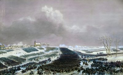 La battaglia di Preussisch-Eylau, 8 febbraio 1807 da Jean Antoine Simeon Fort
