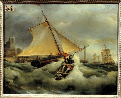 Un brutto momento da Jean Antoine Theodore Gudin
