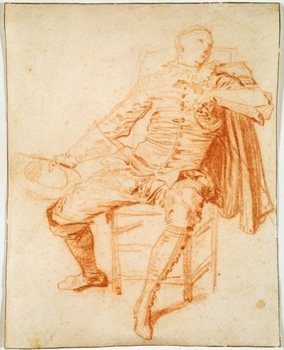 Attore della Comédie Italienne Crispin, inizi XX secolo da Jean Antoine Watteau