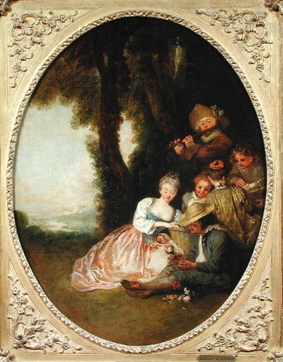 Concerto campestre, 1715 da Jean Antoine Watteau