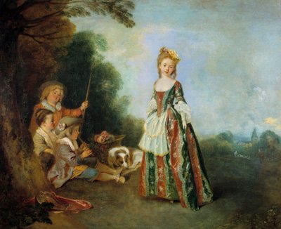 Danza da Jean Antoine Watteau