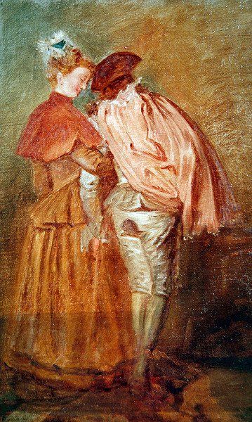 Partenza per Citera da Jean Antoine Watteau