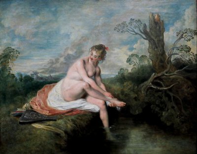 Diana al suo bagno da Jean Antoine Watteau