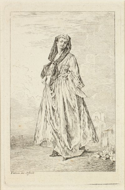 Figure di moda da Jean Antoine Watteau