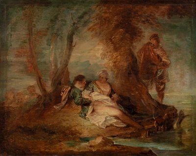 Figure nel paesaggio da Jean Antoine Watteau