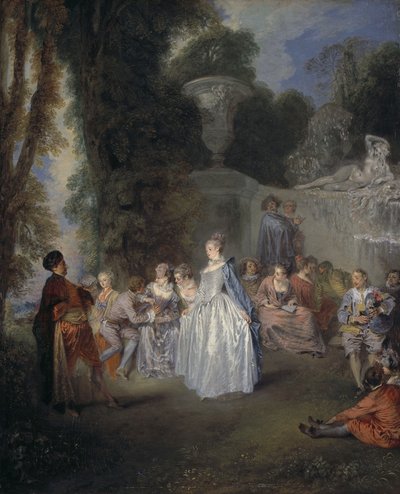 Feste veneziane da Jean Antoine Watteau