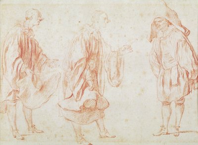 Attori Italiani da Jean Antoine Watteau