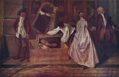 LEnseigne de Gersaint (frammento) da Jean Antoine Watteau