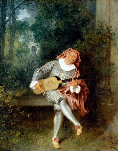 Mezzetin da Jean Antoine Watteau