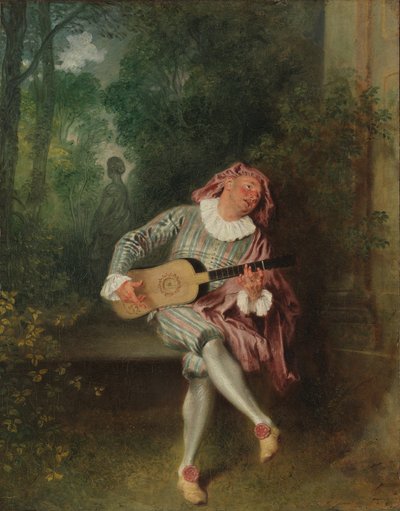 Mezzetin da Jean Antoine Watteau