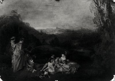 Amore pacifico, c.1718-19 da Jean Antoine Watteau