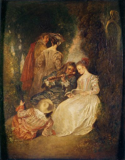 Armonia perfetta da Jean Antoine Watteau