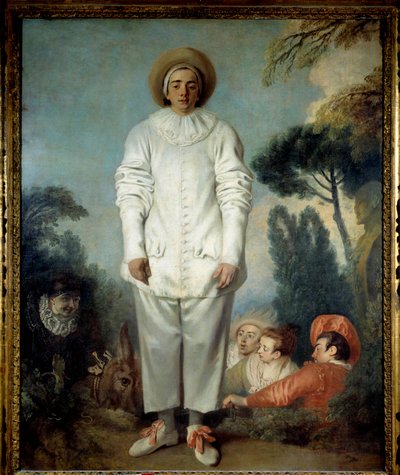 Pierrot, una volta chiamato Gilles. (Pedrolino nella Commedia dell