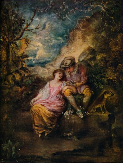 Scena Pastorale, c1710 da Jean Antoine Watteau
