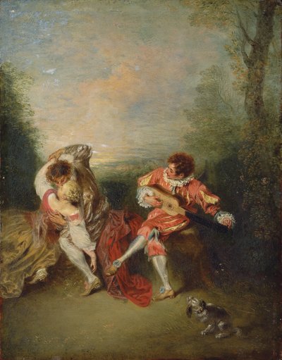La sorpresa da Jean Antoine Watteau