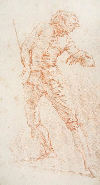 Lo Spadaccino da Jean Antoine Watteau