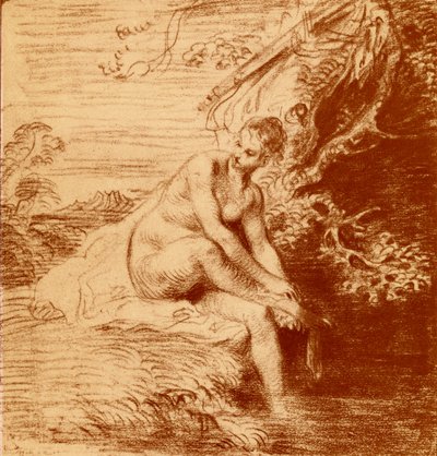 Il bagno di Diana da Jean Antoine Watteau