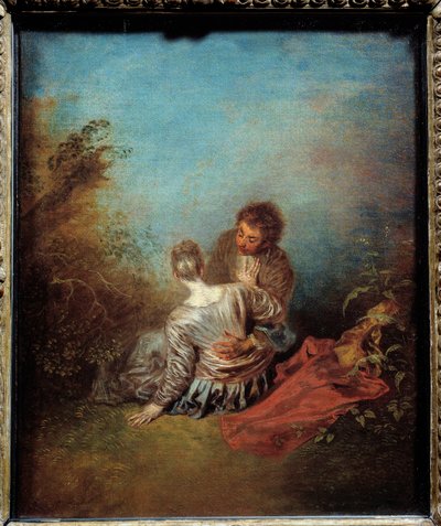 Il passo falso da Jean Antoine Watteau