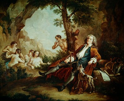 Ritratto di Antoine de la Roque da Jean Antoine Watteau