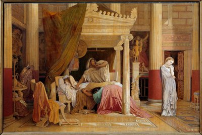 La malattia di Antioco o Antioco e Stratonice da Jean Auguste Dominique (after) Ingres