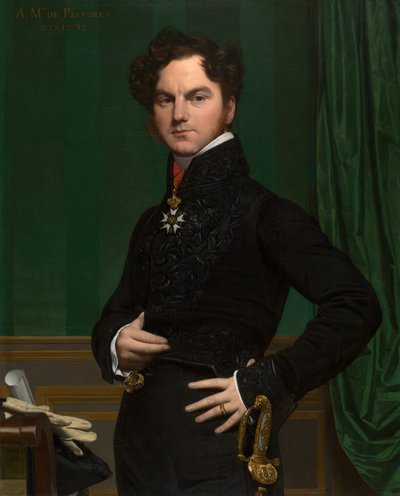 Amédée-David, il Conte de Pastoret da Jean Auguste Dominique Ingres