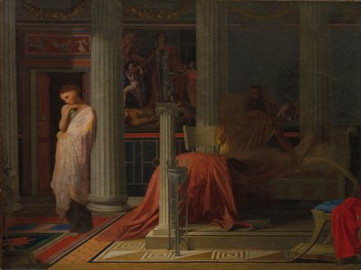 Antioco e Stratonice, c. 1838 da Jean Auguste Dominique Ingres