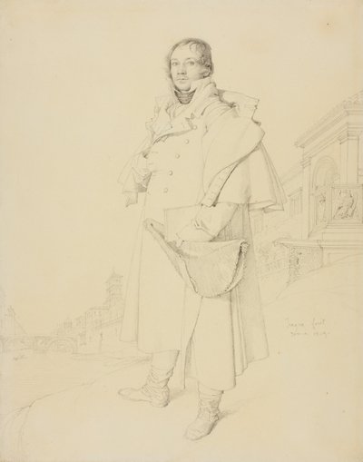Charles François Mallet, ingegnere civile da Jean Auguste Dominique Ingres