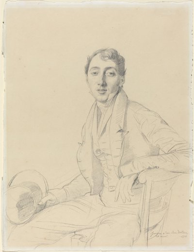 Dott. Louis Martinet da Jean Auguste Dominique Ingres