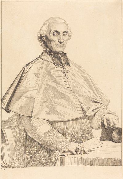 Gabriel Cortois de Pressigny da Jean Auguste Dominique Ingres