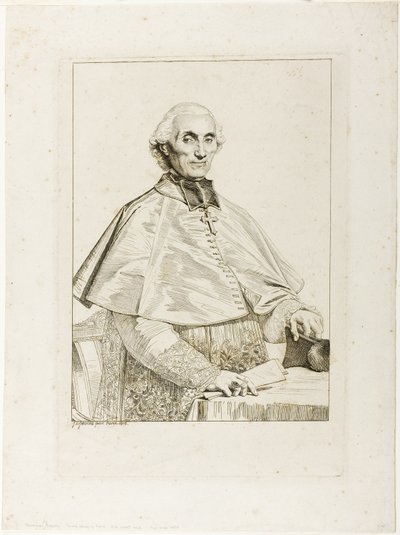 Gabriel Cortois de Pressigny da Jean Auguste Dominique Ingres