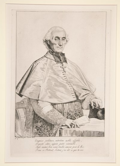 Gabriel Cortois de Pressigny da Jean Auguste Dominique Ingres