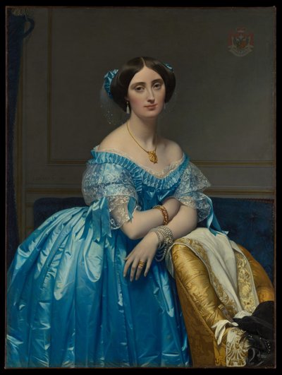Joséphine-Éléonore-Marie-Pauline de Galard de Brassac de Béarn (1825-1860), principessa de Broglie da Jean Auguste Dominique Ingres