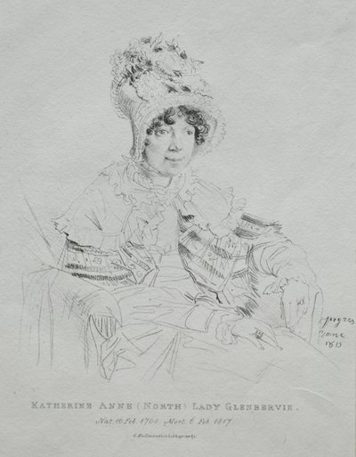 Katherine Anne Lady Glenbervie da Jean Auguste Dominique Ingres