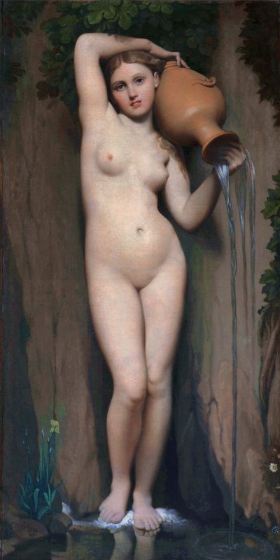 La Fonte da Jean Auguste Dominique Ingres