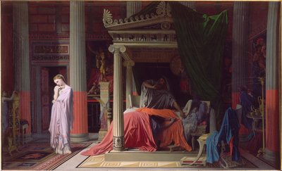 La malattia di Antioco, o Antioco e Stratonice da Jean Auguste Dominique Ingres