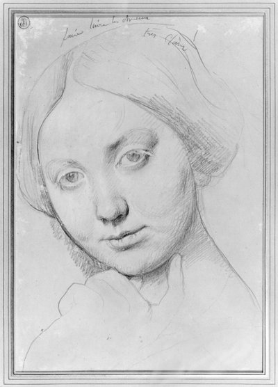 Louise de Broglie, contessa di Haussonville, c.1842 da Jean Auguste Dominique Ingres