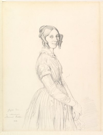 Madame Armand Bertin, nata Marie-Anne-Cécile Dollfuss da Jean Auguste Dominique Ingres