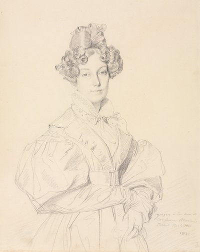 Madame Désiré Raoul-Rochette da Jean Auguste Dominique Ingres
