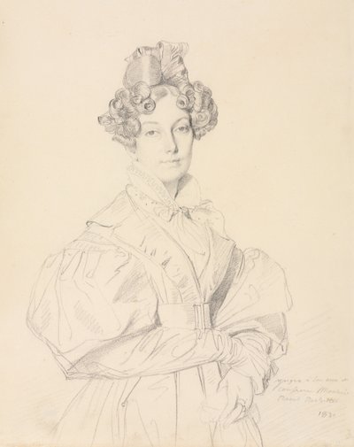 Madame Désiré Raoul-Rochette da Jean Auguste Dominique Ingres
