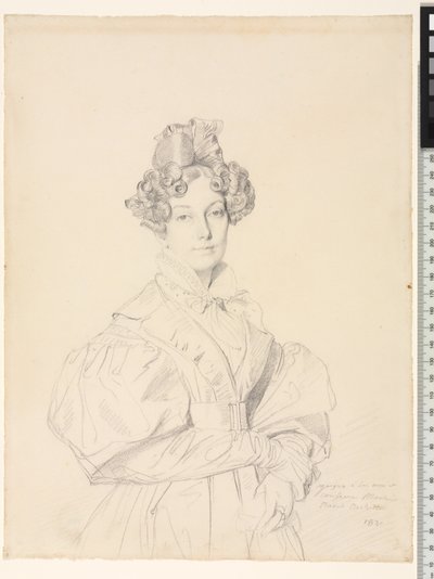 Madame Désiré Raoul-Rochette, 1830 da Jean Auguste Dominique Ingres